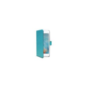 Flip Cover Custodia Wally per iPhone 7 - Azzurro