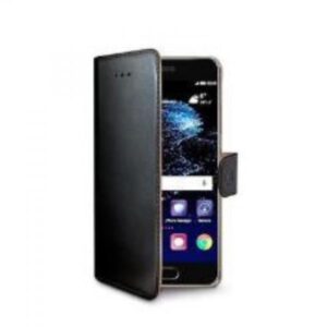 Custodia a Portafoglio per Huawei P10 Plus Colore Nero