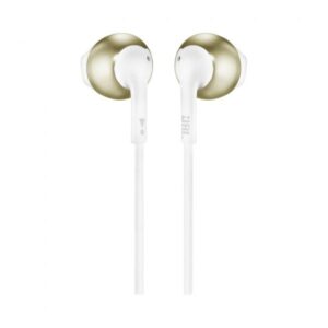 Auricolari a filo T205 con Microfono Jack 3,5 mm Colore Champagne