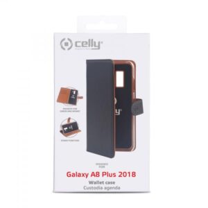 Flip Cover Custodia per Galaxy A8 Plus (2018)
