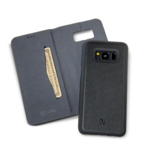 Flip Cover Custodia per Galaxy S8 Colore Nero