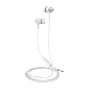 Auricolari Stereo Ear 3.5mm Round Cable colore Bianco