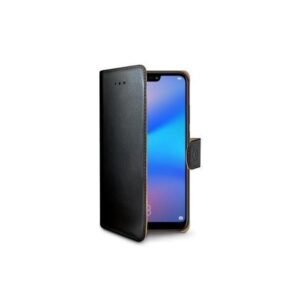 Flip Cover Custodia Wally per Huawei P20 Lite colore Nero