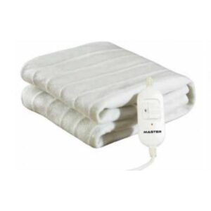 Termocoperta Coperta Elettrica Scaldaletto Matrimoniale 160 X 140cm 2x60w 3 Potenze Termostato Di Sicurezza Lavabile A Mano Master