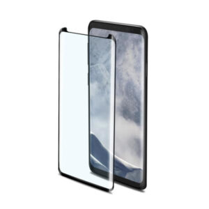 Pellicola Protettiva in Vetro Temperato per Galaxy S9 Plus Nero