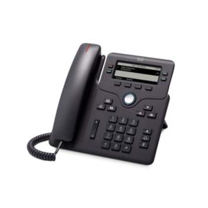 Telefono IP 6851 Cornetta Cablata 4 Linee Display 3.5" Wi-Fi Colore Nero