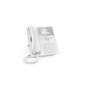 D735 Globale Desk telefono ITSPA 2020 Award, ad alta risoluzione 2.7” Graphical display TFT, 32 Self-etichettatura tasti funzione, 8 fisiche, PoE, DSP, 2x Gigabit Ethernet, USB