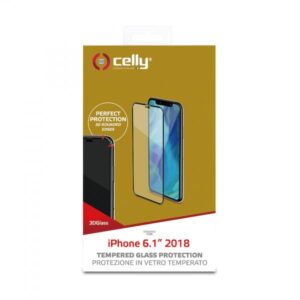 Protezione Schermo Invisibile in Vetro 3D Temperato Anti-impronte per IPhone 6.1 (2018)