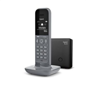 Telefono Cordless CL 390 Dect con Segreteria Digitale 150 Nomi Colore Grigio