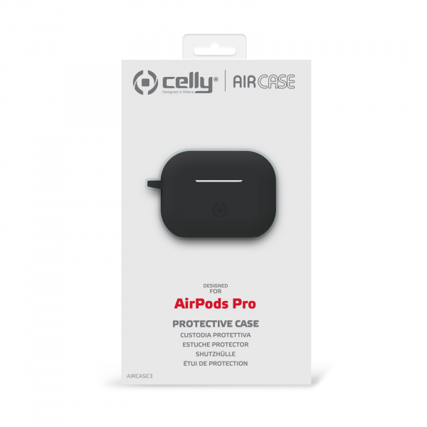Procase Custodia in Silicone per Auricolari AirPods Colore Nero
