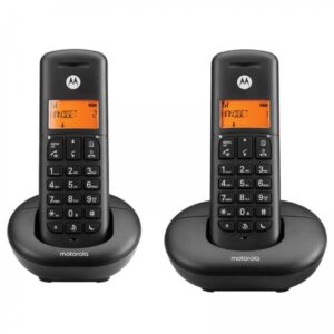 ver Telefono Cordless E202 Duo Nero (motoe202b)