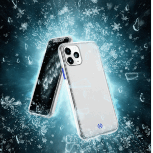 Cover Glacier per Iphone 11 Pro Max TPU + Policarbonato Bianco / Blu
