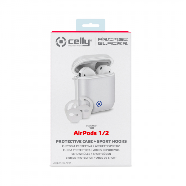 Airpods 1/2 Glacier Case Wh