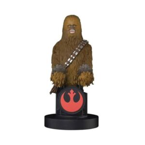 Supporto per Smartphone o Joystick Cable Guy Chewbacca CGCRSW300146 con Cavo 2in1 USB - Micro USB e Type-C di 2 mt