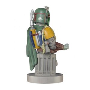 Supporto per Smartphone o Joystick Cable Guy Boba Fett CGCRSW300154 con Cavo 2in1 USB - Micro USB e Type-C di 2 mt