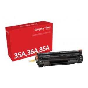 TONER COMPATIBILE - Everyday Nero con HP 35A/ 36A/ 85A/ (CB435A/ CB436A/ CE285A/ CRG-125)