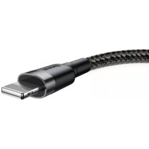 Fulmini Cafule Cavo 1.5a 2m Grigio + Nero (calklf-cg1)