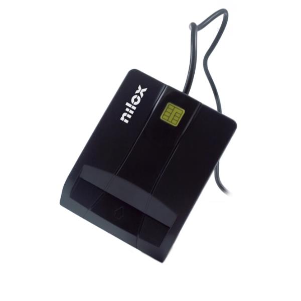 NXLD001 Lettore di Smart Card Interfaccia USB 2.0 - Nero