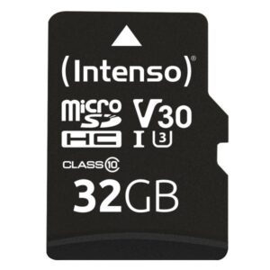 3433480, 32 GB, Micro Secure Digital High-Capacity (MicroSDHC) , 90 MB / s, Nero, 1,5 cm, 1,1 cm