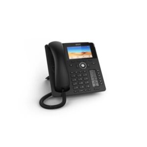 D785 Cornetta cablata 12linee TFT Nero telefono IP