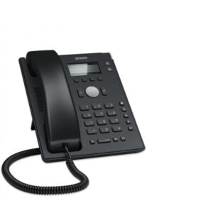 D120 Cornetta cablata 2linee Nero telefono IP
