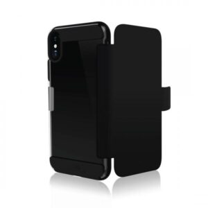B0938FU86 Custodia a libro Nero custodia per cellulare per iPhone X