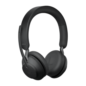 Cuffie Wireless Cuffie On Ear Certificate UC con Funzione Noise Cancelling Adattatore Bluetooth USB-C Nero