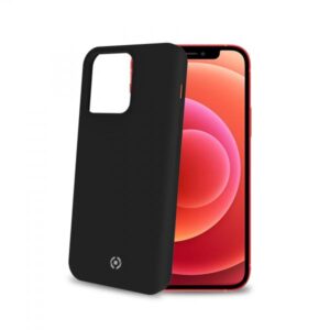 Custodia In Gomma Morbida Cromo Iphone 13 Pro Nera