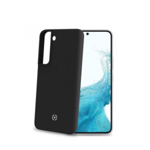 Custodia In Morbida Gomma Cromo Galaxy S22 Nera