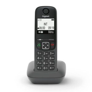 Telefono DECT Cordless AS490 con Identificatore di Chiamata e Vivavoce Colore Bianco