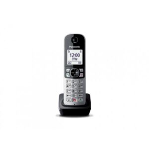 Telefono DECT Cordless KX-TGA685EXB con Identificatore di Chiamata e Vivavoce Colore Nero / Grigio