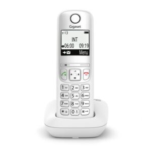 Telefono Cordless AS490 Analog /DECT con Vivavoce Colore Nero