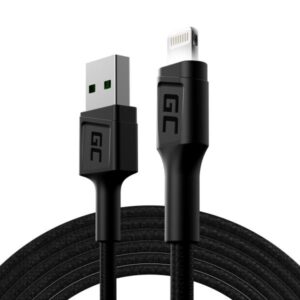 Ray Led Cavo Usb-a A Lightning Fast Charging 2 Mt Black