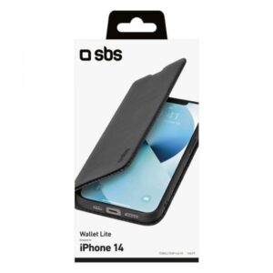 Tebkliteip1461k Custodia Per Cellulare 15,5 Cm (6.1"") Custodia A Borsellino Nero - (Tebkliteip1461k Wallet Lit Iphone 14)