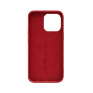 Feeling Iphone 14 Pro Max Cover In Silicone Soft Touch Red