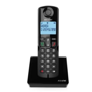 S280 Solo Cordless Dect Con Vivavoce 3 Tasti Chiamata Rapida Black