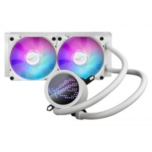 Dissipatore CPU a LiquidoROG Ryuo III 240 ARGB White Edition per Socket Intel LGA 1150 (presa H3), LGA 1151 (presa H4), LGA 1155 (presa H2), LGA 1200 (presa H5), LGA 1700, presa AM4, presa AM5