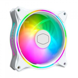 Ventole Case MasterFan MF120 Halo 3in1 White Edition 12 cm Colore Bianco 3 pz