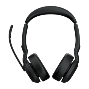 Evolve2 55 Auricolare Con cavo e senza cavo A Padiglione Ufficio Bluetooth Base di ricarica Nero