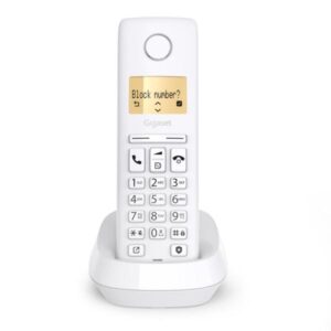PURE 100 Telefono analogico /DECT Identificatore di chiamata Bianco