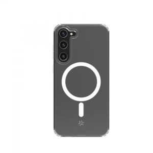Custodia per Smartphone GELSKINMAG1032 6.1" Compatibile con Galaxy S23 5G / S23 5G Enterprise Edition Colore Trasparente / Bianco