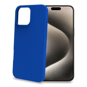 Apple Iphone 16 Pro Max Cover Cromo In Tpu Blu