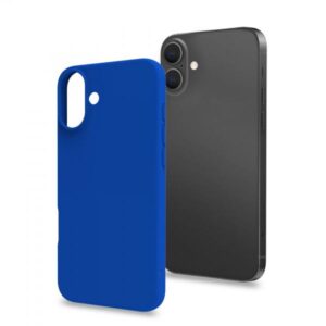 Apple Iphone 16 Plus Cover Cromo In Tpu Blu