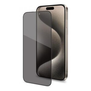 Apple Iphone 16 Pro Max Privacy Full Glass Proteggi Schermo In Vetro Temperato Privacy 2-way Bordo Black