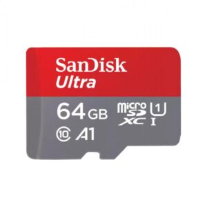 SanDisk Ultra - Scheda di memoria flash (adattatore da microSDXC a SD incluso)