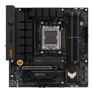 ASUS TUF Gaming B650M-Plus WIFI - scheda madre - micro ATX - Socket AM5 - Chipset AMD B650 - USB-C 3.2 Gen 2x2, USB 3.1 Gen 2, USB 3.2 Gen 2, USB-C 3.2 Gen 1 - 2,5 Gigabit LAN, Bluetooth - grafica integrata (CPU richiesta)