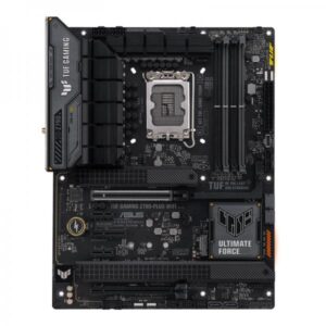 ASUS TUF GAMING Z790-PLUS WIFI - scheda madre - ATX - presa LGA1700 - chipset Z790 - USB-C 3.2 Gen 2x2, USB-C 3.2 Gen2, USB 3.2 Gen 2, USB 3.2 Gen 1 - 2.5 Gigabit LAN, Wi-Fi 6E, Bluetooth - grafica integrata (CPU richiesta)