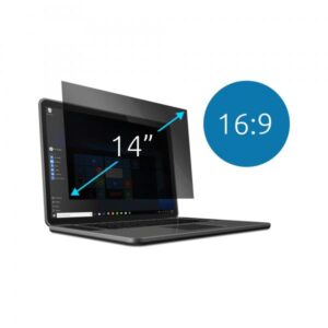Filtro privacy Kensington per notebook - 2 vie - rimovibile - 35,6 cm (14")