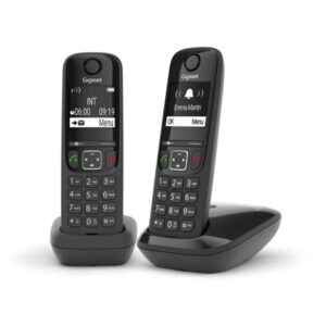 Telefono fisso GIGASET AS690 Duo Nero