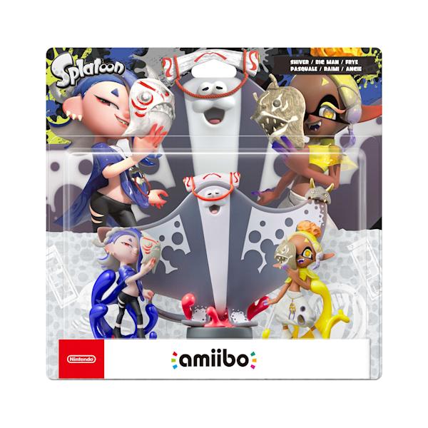 Figura Amiibo - Pasquale, Raimi e Angie § Collezione Splatoon